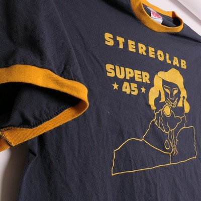 Stereolab Peng Cliff Super 45 French Pop Band Tour Tee Classic