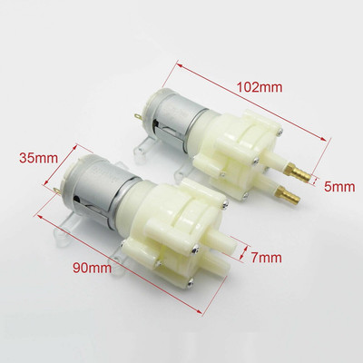 1 x nützliche Wasserpumpe, RC Boot 0,5-0,7A 1,5-2L/Min 5V-12V Zubehör DC Pumpe