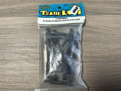 TEAM Losi Rear Graphite suspension  arms, XXCR,  XX4, XXX Losa9802 A-9802 9802