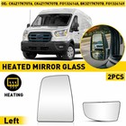 Mirror Glass Upper/Lower Driver Side Left LH for Ford Transit Van 150 250 350 HD