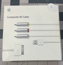 Apple Composite AV Cable MC748ZM/A Open Box