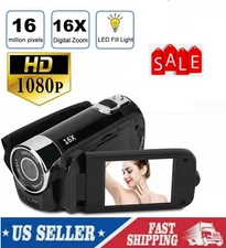 1080P HD Camcorder Digital Video Camera TFT LCD 24MP 16X Zoom DV AV Night Vision