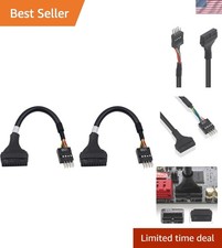 USB 3.0 Header to USB 2.0,USB 3.0 to USB 2.0 Motherboard Adapter Cable,19 Pin...
