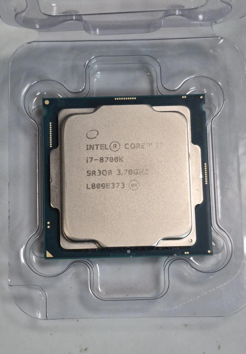 Intel Core i7-8700K Processor Model Computer Processors LGA 1151
