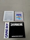 Super Mario Land Nintendo Game Boy Authentic & Tested With Manual