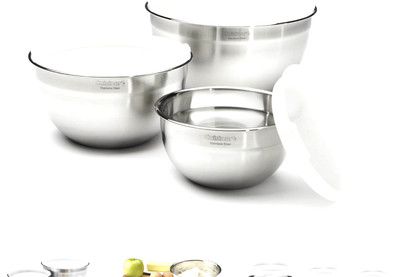 cuisinart stainless steel mixing bowls cuisinart stainless steel mixing bowls