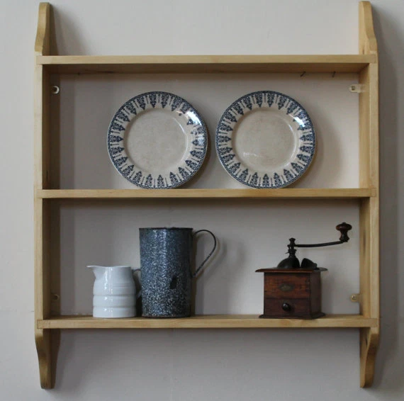 Wall Shelf Traditional Wooden Wall Storage Unit Kitchen Wall Rack No Assembly
Opens in a new window