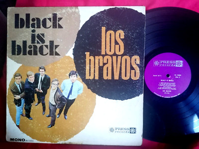 LOS BRAVOS Black is back LP 1966 First USA Pressing VG+