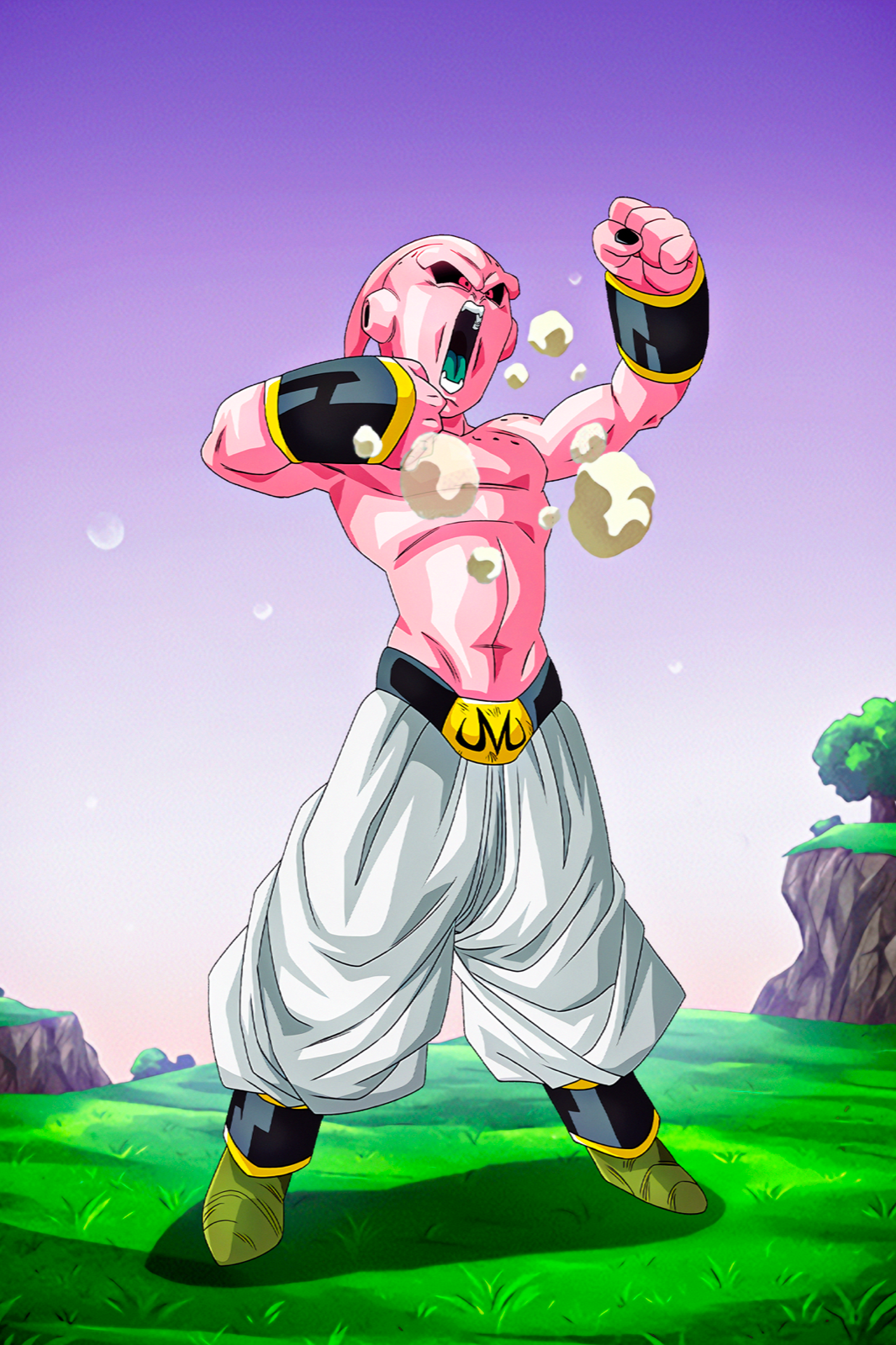 Dragon Ball Z Majin Buu Kid Buu 12in x 18in Free Shipping