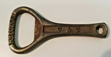 Vintage C & C Soft Drinks Metal Bottle Opener - keyring RD 702661