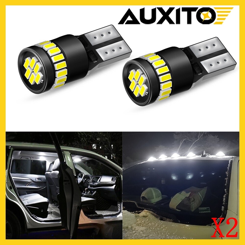 T10 501 LED Car Light Side White Bulb Error Free Canbu Xenon W5w Sidelight 2Set