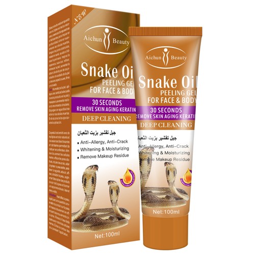 AICHUN BEAUTY Gel Esfoliante Viso Corpo Rimuove Pelle Invecchiamento Pulizia Profonda 100ml - Foto 19 di 95