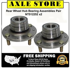 2 conjuntos de cojinetes de cubo de rueda trasera aptos para Volvo S40 V40 2000-2004 sin ABS