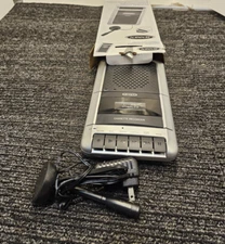 Jensen MCR-100 Portable Cassette Player & Recorder - Silver/Black