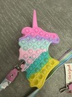 NEW Cat & Jack  Unicorn Poppet Handbag Push it Bubble Sensory Toy Crossbody Bag — photo 3