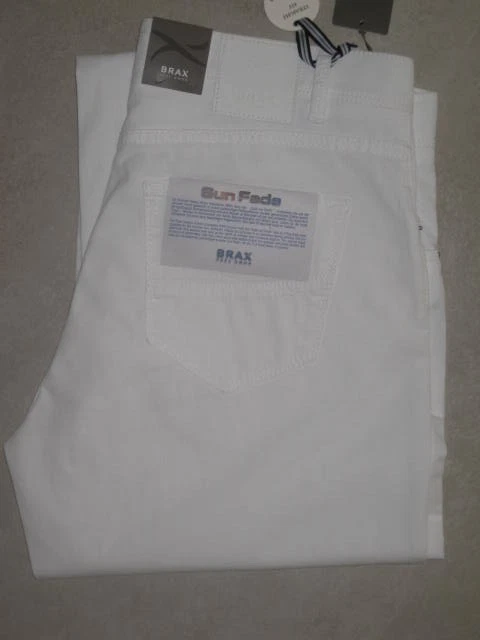 BRAX Jeans Stretchjeans Style Cadiz  light Denim weiß leichte Sommerjeans NEU - Bild 1 von 1