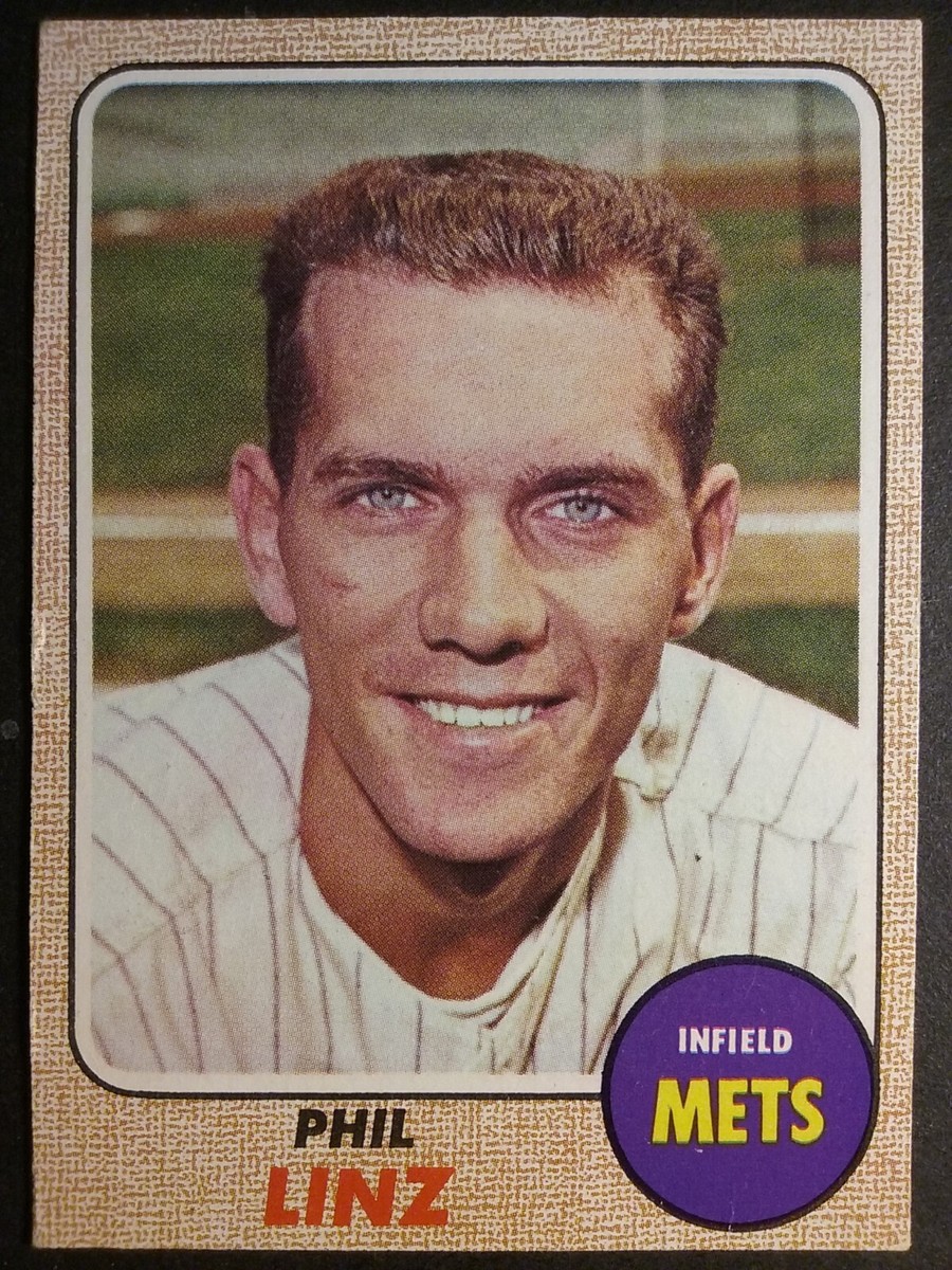 1968 TOPPS BASEBALL #594 PHIL LINZ METS HIGH NUMBER EXCELLENT | eBay