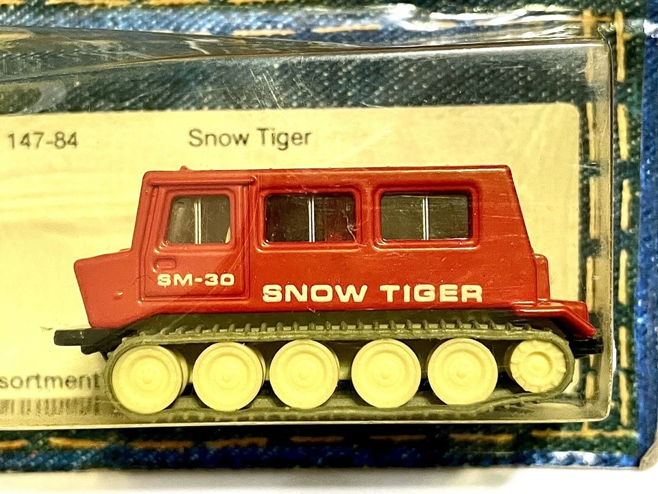 Tomy Pocket Cars Snow Tiger 1974 vintage #147-84 nuevo en blister Foto 2 de 4