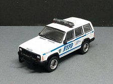 97 JEEP CHEROKEE NYPD POLICE CAR COLLECTIBLE 1/64 SCALE LIMITED EDITION NEW YORK