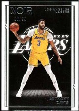 Anthony Davis Card 2020-21 Panini Noir #120 