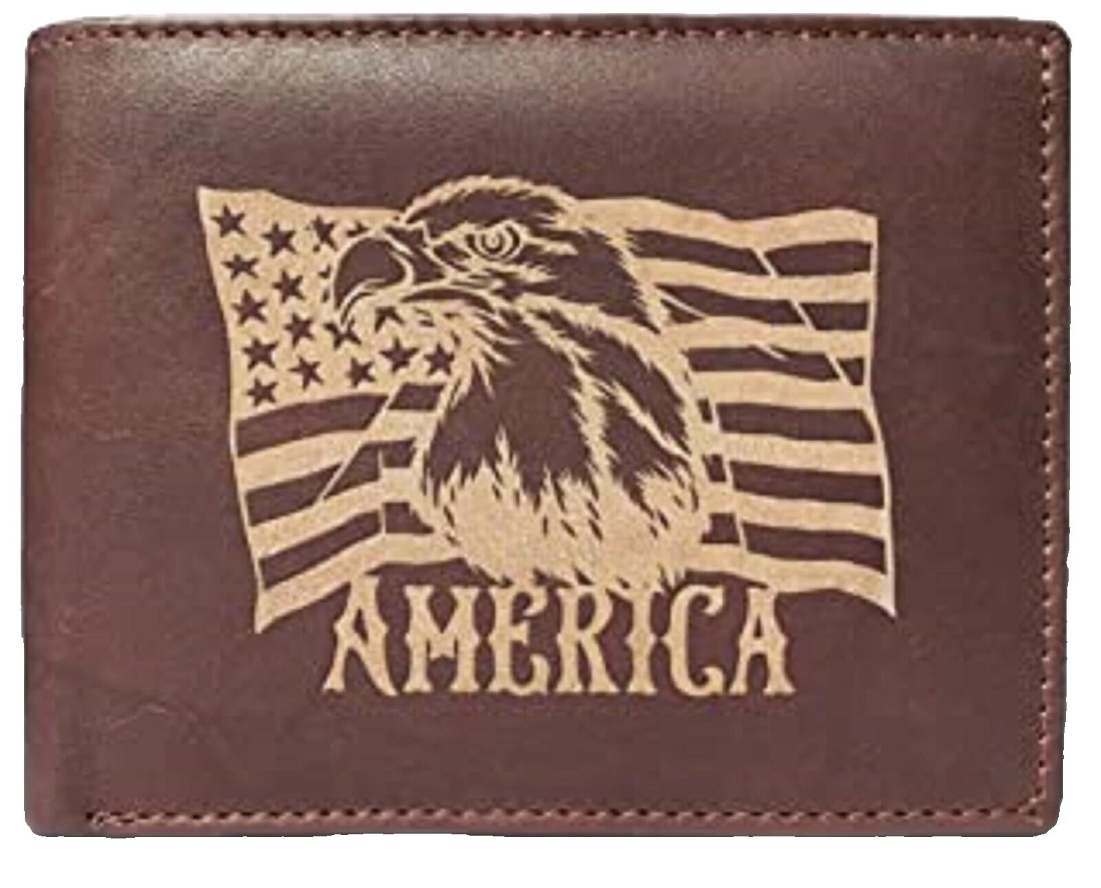 Bandera De Cuero Carteras para hombres