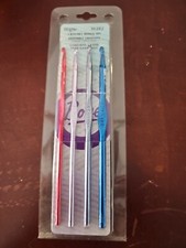 4 Pc Wright Crochet Hook Set With Folding Scissors, 36282