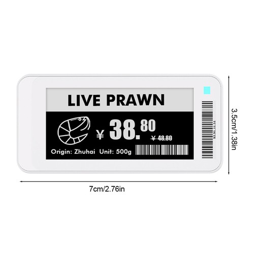 2.1inch 2.9inch Eink Epaper BT Version with App Operating Software TFT Screen - Afbeelding 11 van 24