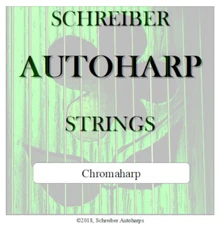 Autoharp String Set for RBI Chromaharp
