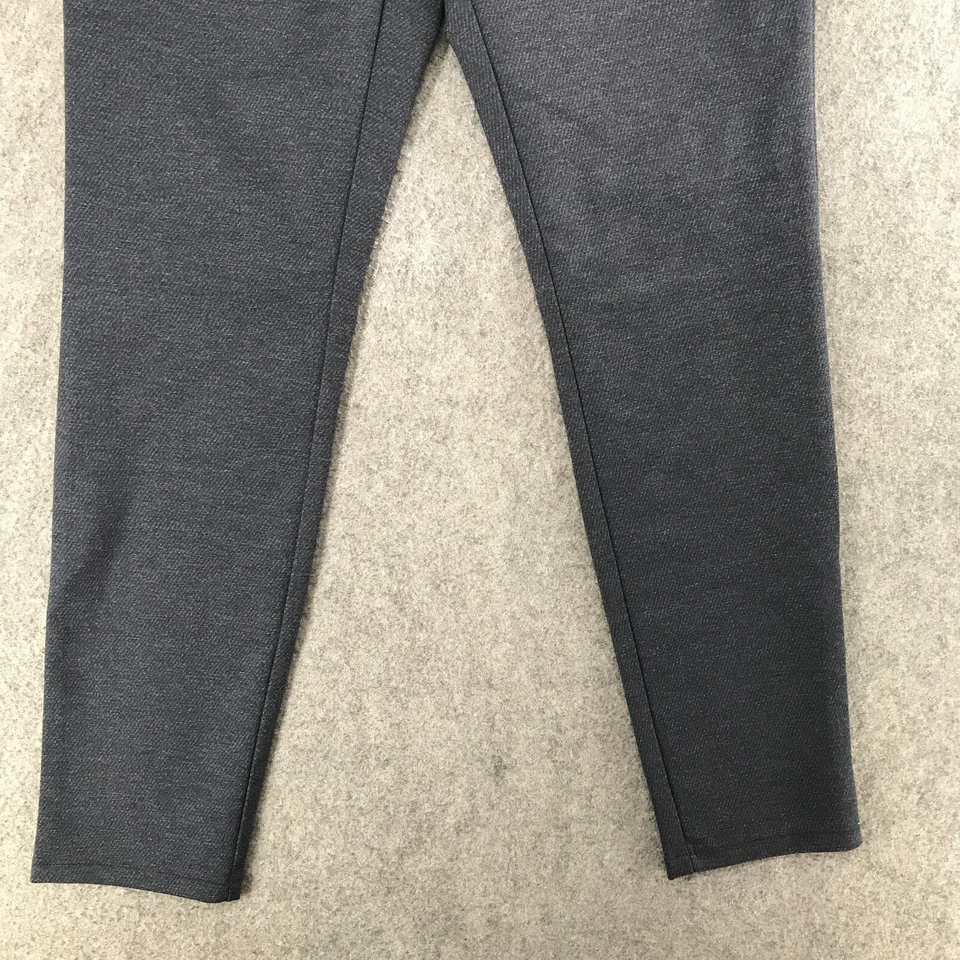 Pantalones Andrew Marc para mujer talla 8 azul ponte ajustados tiro medio informales cómodos elásticos Foto 4 de 4