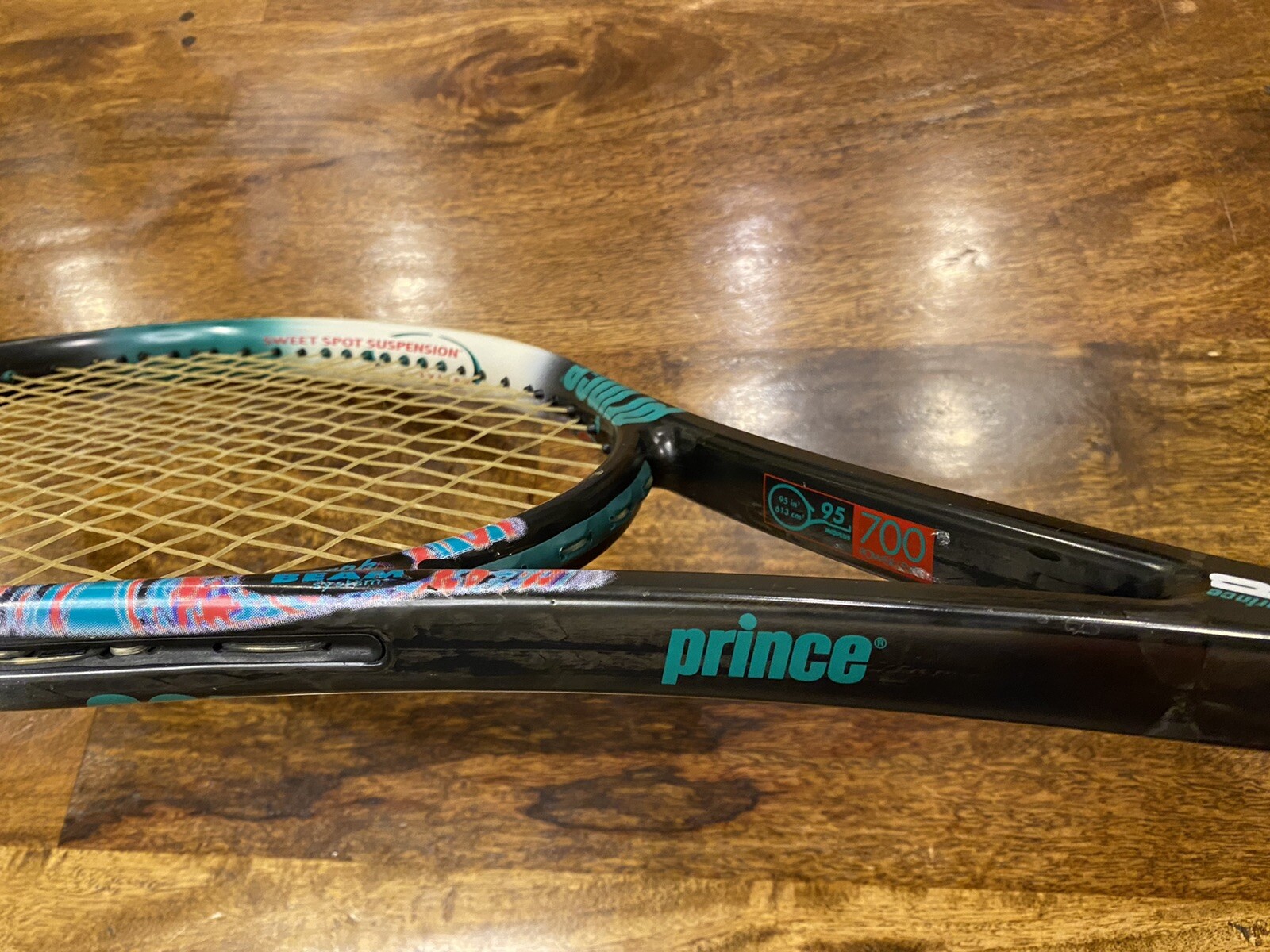Prince ThunderLite Mid Plus MP 95 Tennis Racket Racquet 4 3/8 w/ Cover