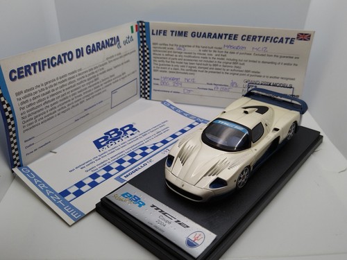 BBR 1/43 Maserati MC12 cupé 2004. ¡Extremadamente raro! - Imagen 17 de 24