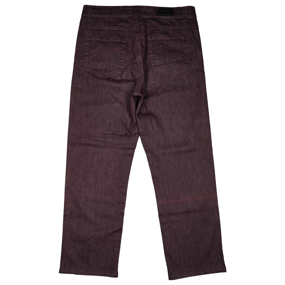 ANGELS Dolly 8028 Damen Stretch Jeans Hose Comfort High Waist 42 XL W31 L28 Lila - Bild 4 von 4