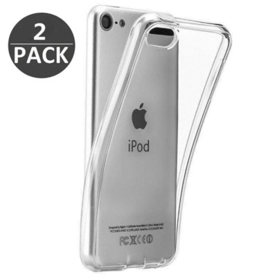 2X For Apple iPod Touch 7/6/5th Gen Gradient Clear Case Hybrid Shockproof Cover