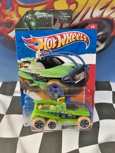 Hot Wheels 2011 HW Thrill Racers Desert 3/6 183 XS-IVE GREEN OR5SP