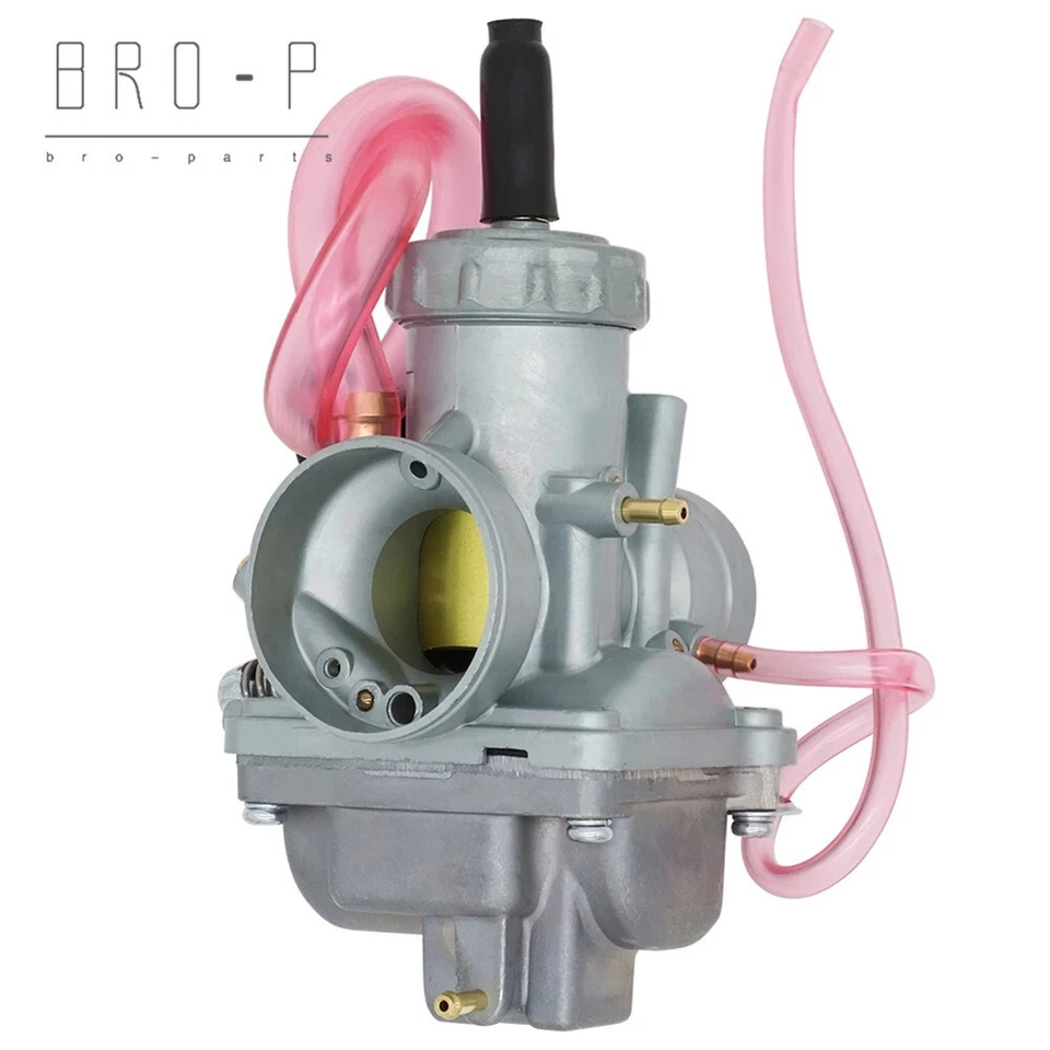 Carburetor & Throttle Cable Fit Yamaha DT100 1974-1980 DT125 1977-1981 New - Image 4 of 4