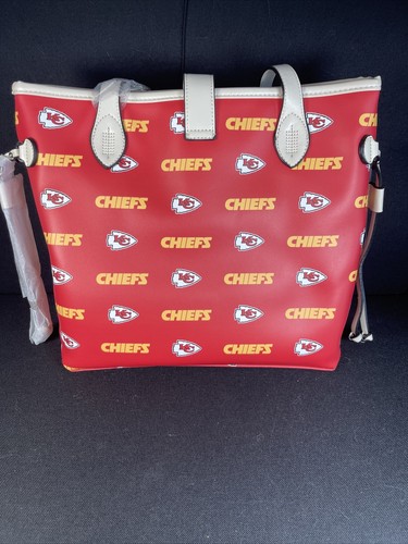 Kansas City Chiefs Women’s Purse Tote Hand Bag NFL Authentic Littlearth New NICE - Picture 5 of 12