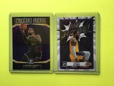 2020-21 Optic LeBron James PURPLE Winner Stays Prizm + My House SP Lakers
