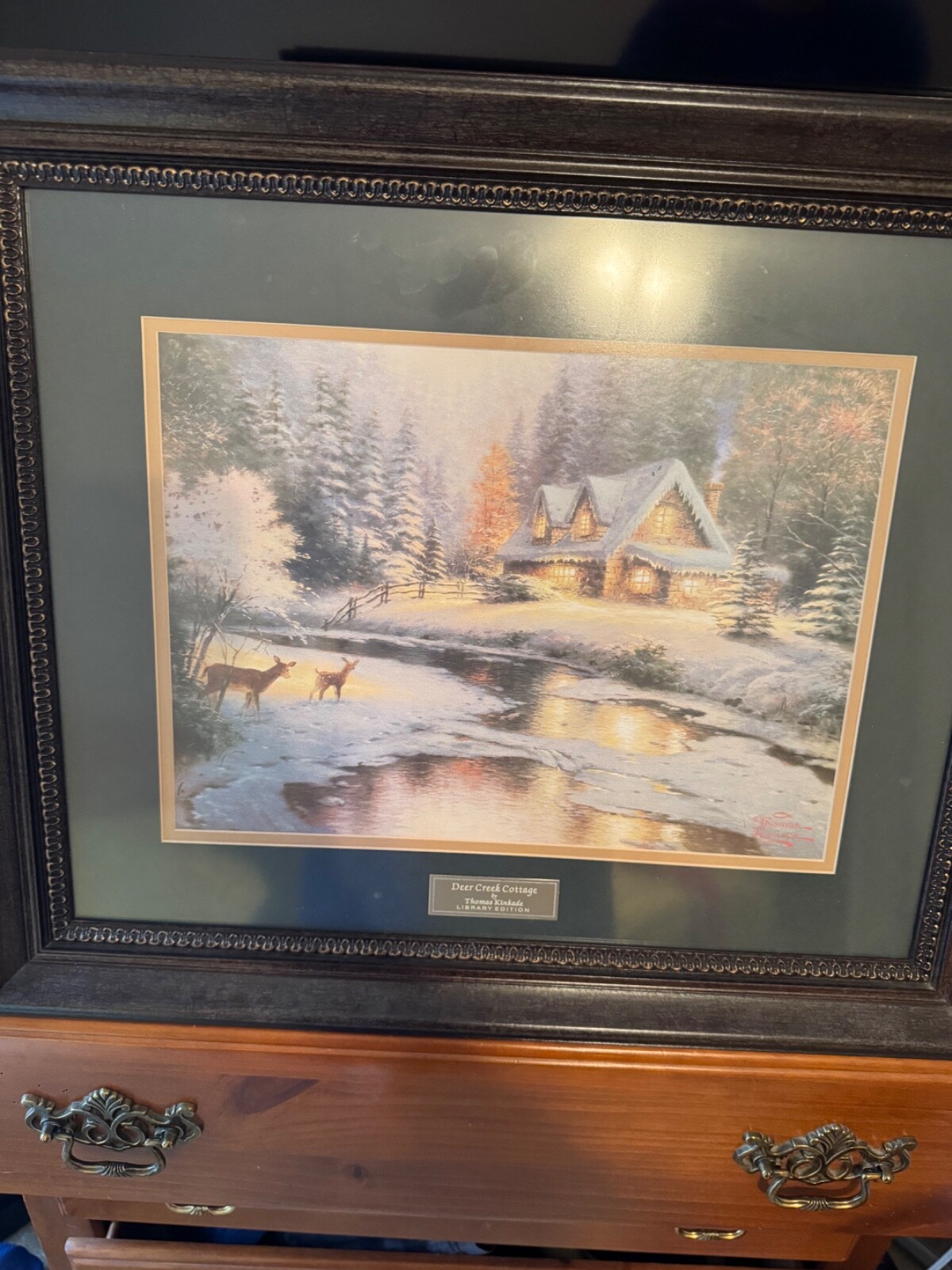 Thomas Kincade collectible landscape painting