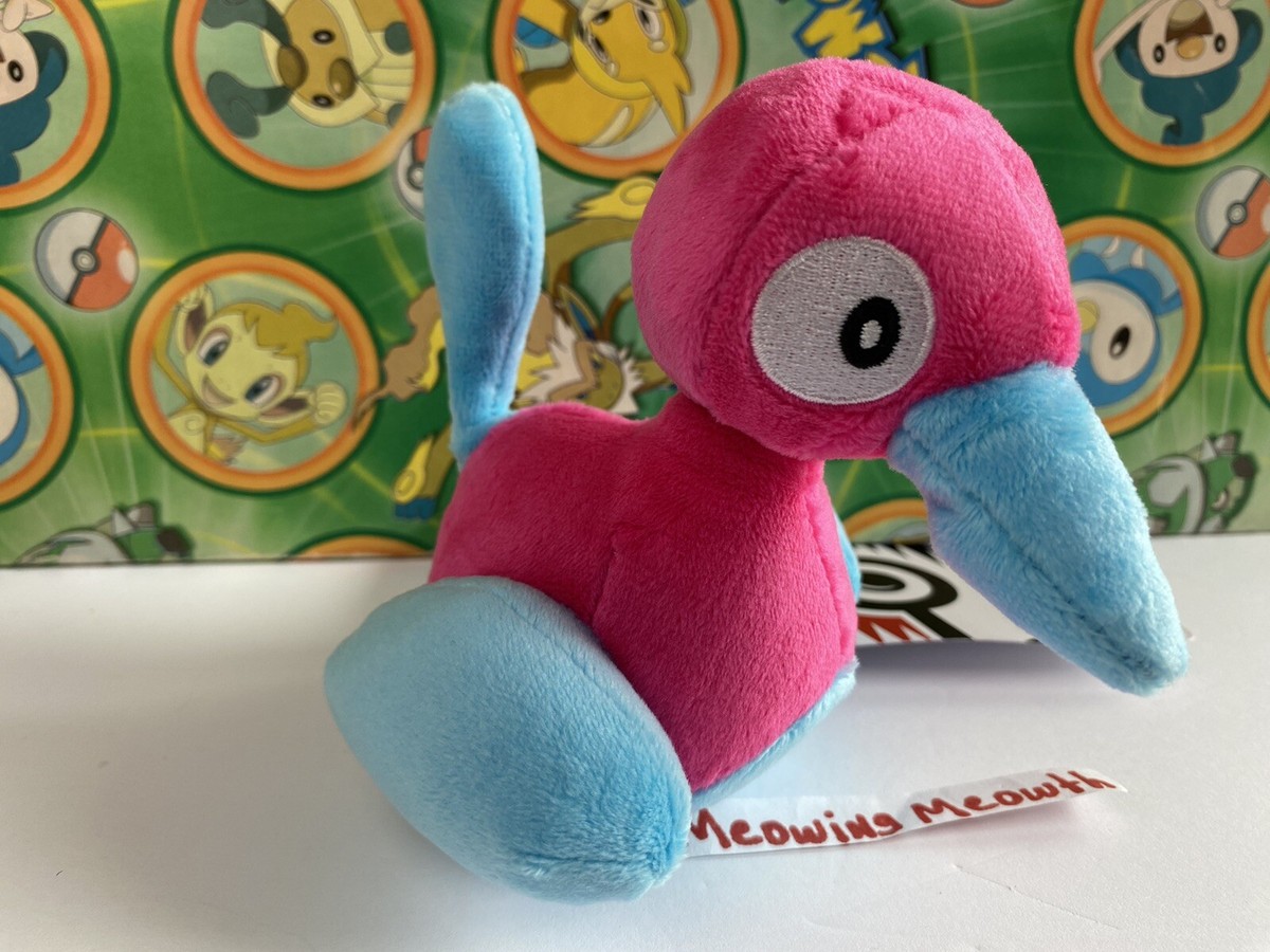 Pokemon Center Plush Porygon2 Pokedoll stuffed Sitting Cuties