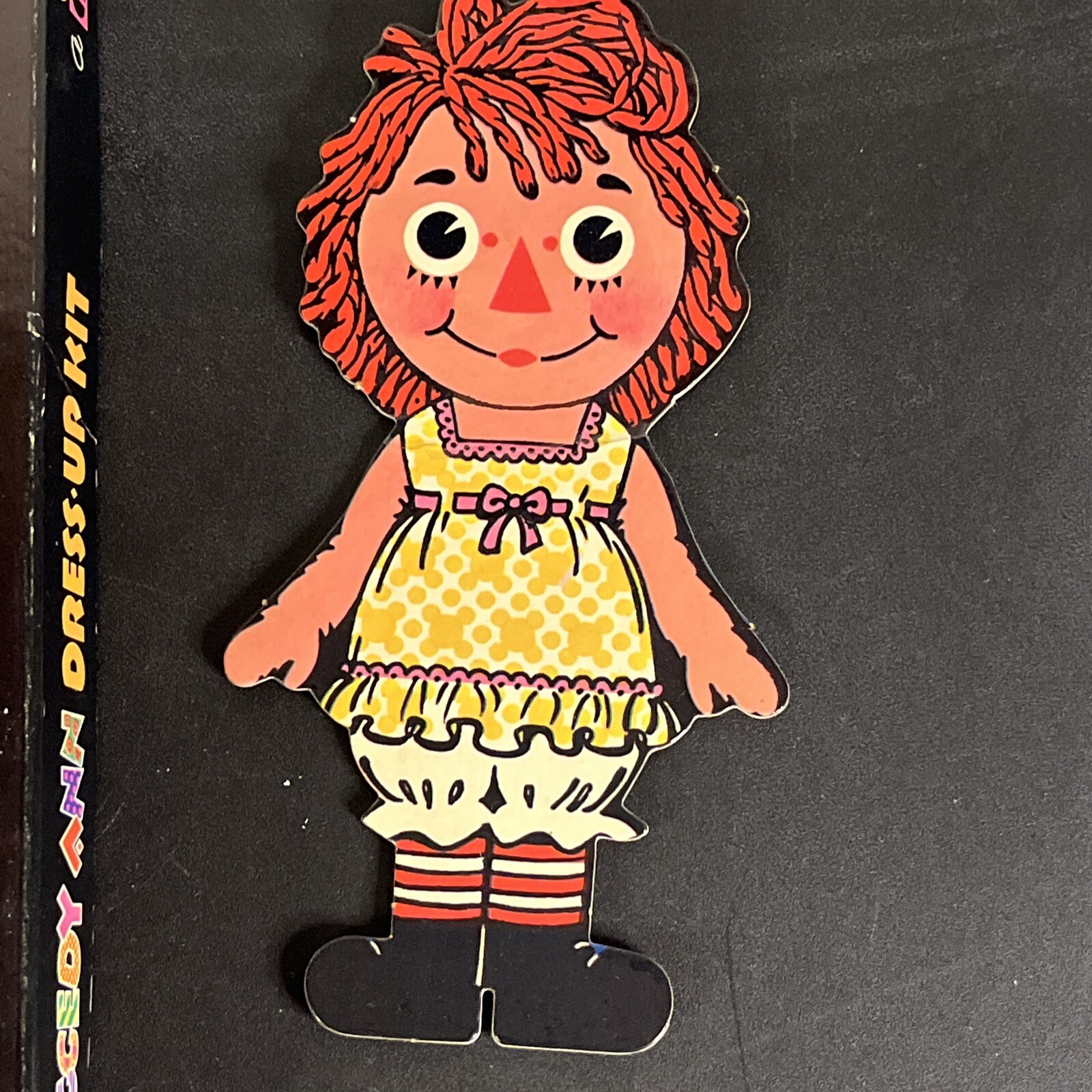 Vtg 1967 Raggedy Ann DressUp Kit a colorforms toy eBay