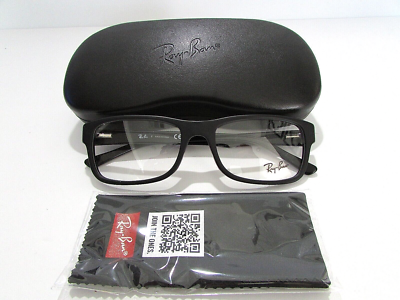 Ray Ban RB5268 RB 5268 5119 Matte Black Eyeglasses Rx-Able Frame