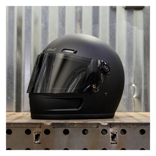 Biltwell Gringo S / SV ECE-2206 Motorcycle Helmet Visor - Light Smoke - Picture 5 of 9