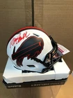 BUFFALO BILLS BRUCE SMITH SIGNED RIDDELL LUNAR ECLIPSE MINI HELMET JSA WITNESS