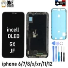 OLED LCD Touch Screen for iPhone 5S/Se/6 Plus 6s/7/8/X/MAX/XR/11 PRO 12 /13