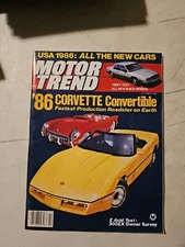 MOTOR TREND Magazine: The World's Automotive Authority.  October 1986