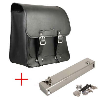 BUFFALO BAG abnehmbare Satteltasche 20L links passend für HD Fat Bob FXDF 08-17