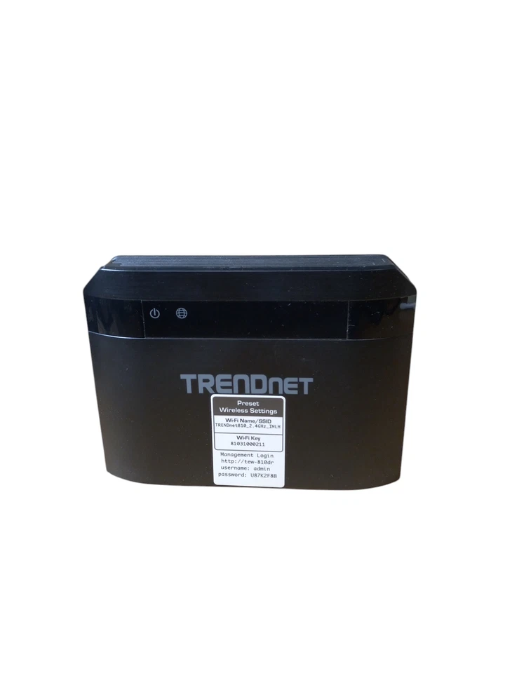 Trendnet TEW-810DR AC750 Dual Band Wireless Router Wi-Fi | tested working - Image 2 of 4