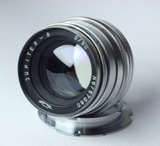 JUPITER-8 f2 50 mm M39 Lens for Leica LM Rangefinder Vintage Photo Optic
