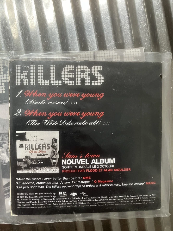 THE KILLERS - RARE 8x WHEN YOU WERE YOUNG CD SINGLE + PROMO COLLECTION. - Bild 4 von 4