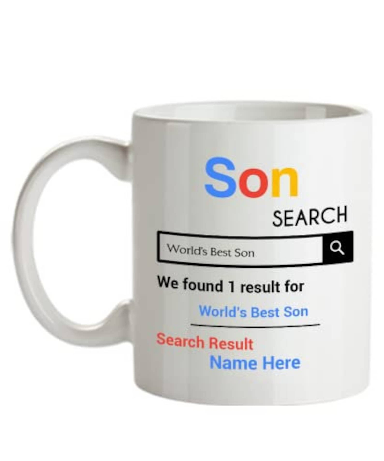 Personalized Son Mug Personalized Son Gifts Customized With Your Favorite Son